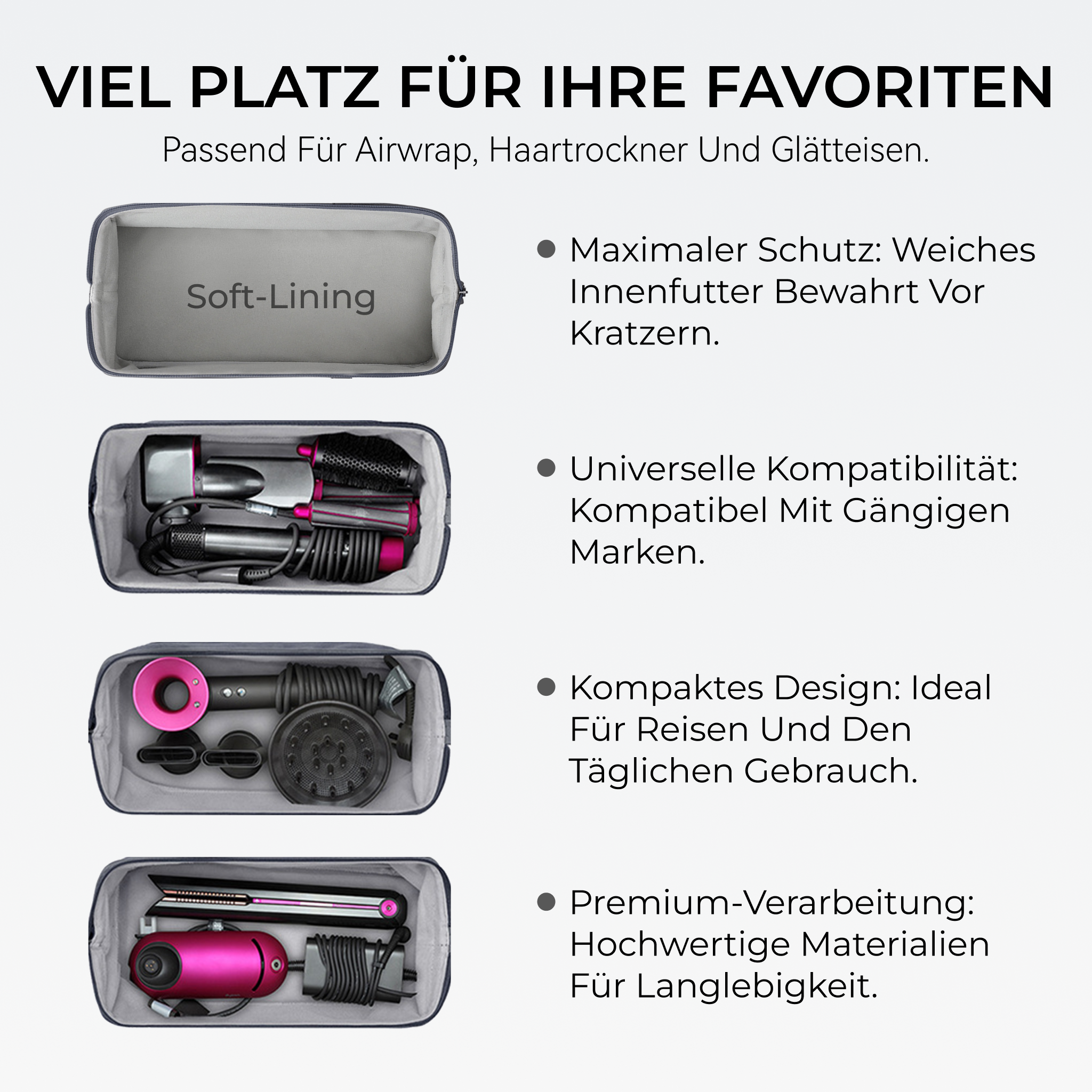 Hyeton™ Styling-Tool-Tasche