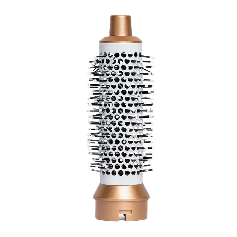 Hyeton Glättbürsten-Aufsatz für den 5-in-1 Multistyler in Weiß-Gold zum Glätten der Haare